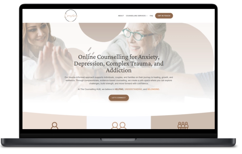 Stealth Alarms Website Mockup