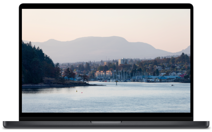 Laptop With Digital Phoenix Portfolio Clients